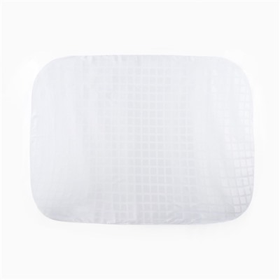 Скатерть «Этель» Geometry, 150×110 ±3 см, белая, пл. 192 г/м², хлопок с ВГМО