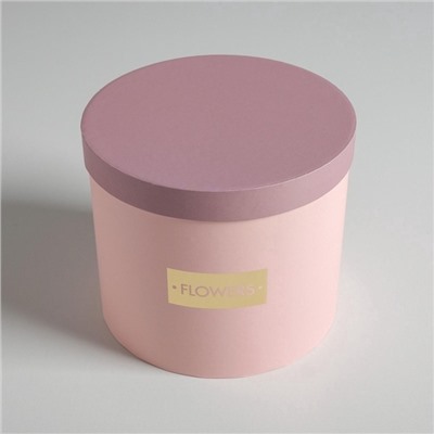 Набор коробок для цветов 4 в 1, упаковка подарочная, «Нежные тона», 14×14×13 см - 20×20×17.5 см