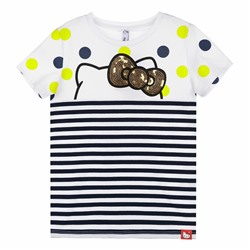 Фуфайка трикотажная для девочек (футболка)