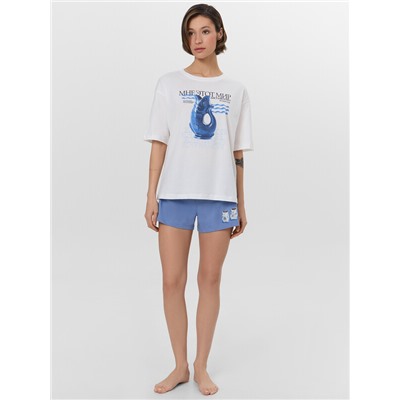 КОМПЛЕКТ ЖЕНСКИЙ (ДЖЕМПЕР, ШОРТЫ) 592591