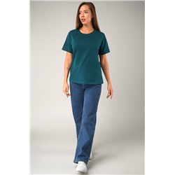 Женская базовая хлопковая футболка Happyfox