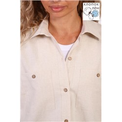1068 Рубашка женская (Льняной)