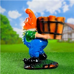 Декоративное кашпо «Гном», 5 л, 20×30×40 см, гипс