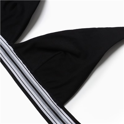 Бюстгальтер с треугольными чашечками женский Mark Formelle, чёрный, размер 75 С