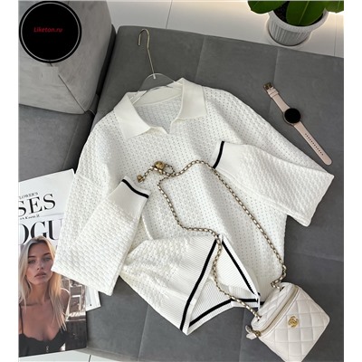 Свитер-поло