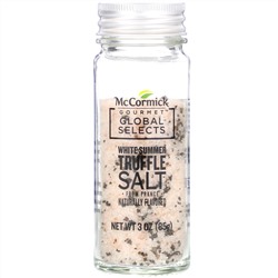 McCormick Gourmet Global Selects, соль с белым летним трюфелем из Франции, с натуральным вкусом, 85 г (3 унции)