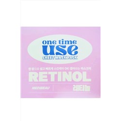 MEDIBEAU Набор тканевых масок для лица с ретинолом / One Time Use Retinol Sheet Mask Pack, 30 шт. KRISTALLER, 1119147