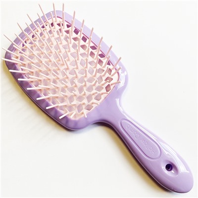 SUPERBRUSH Расческа для волос ЛИЛОВОРОЗОВАЯ