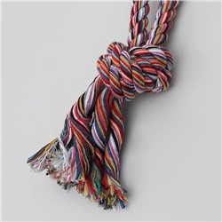 Игрушка канатная «Вираж» с мячом, до 135 г, до 37 см, микс цветов