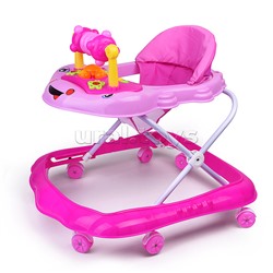 Ходунки "Веселая карусель" (цвет розовый)