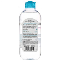 Garnier, SkinActive, мицеллярная очищающая вода, средство для снятия макияжа (в том числе водостойкой туши) «все в 1», для всех типов кожи, 400 мл