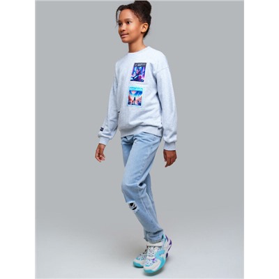 Толстовка трикотажная для девочек