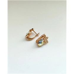 Серьги с кристаллами Swarovski