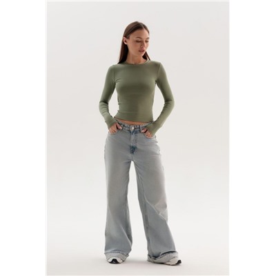 00024 лонгслив (Фисташка)