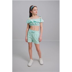 Летний костюм с шортами для девочки Happyfox