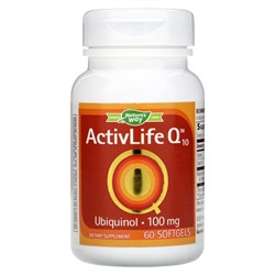 Nature's Way, ActivLife Коэнзим Q10, 100 мг, 60 капсул