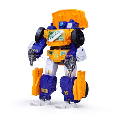 Робот трансформирующийся в белаз, в коробке