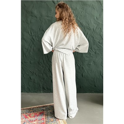 Брюки женские  ASY107/01/Серый меланж