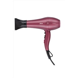 Dewal Профессиональный фен для волос / Blues Wine 03-8088, ионизация, бордовый, 2600 Вт KRISTALLER, 1193476