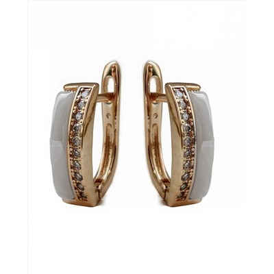 Серьги с керамикой