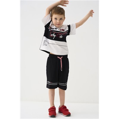 Комплект трикотажный для мальчиков: фуфайка (футболка), шорты PLAYTODAY, 1239877
