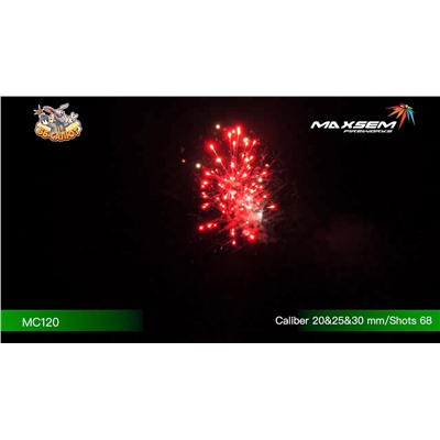 Фейерверк MC120 Party Time (0,8", 1", 1,2" х 68)