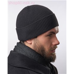 14120 Carbon Шапка мужская (57-59)