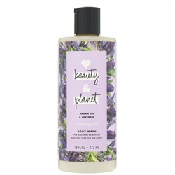 Love Beauty and Planet, Гель для душа Rain, «Аргановое масло и лаванда», 473 мл