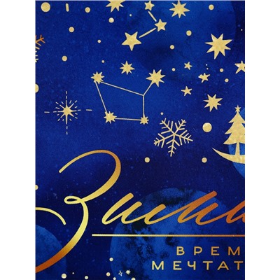 Ланч - бокс новогодний «Зима время мечтать», 700 мл