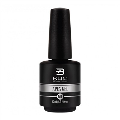 BHM Professional Топ Матовый для гель лака / Apex Gel, 17 мл