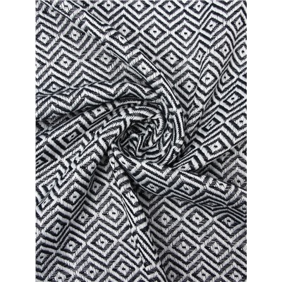 Плед с кисточками «Этель» East, 100×180 см, тёмно-серый