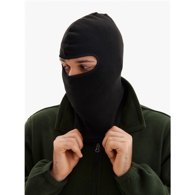Маска-балаклава, флис, размер универсальный, чёрная