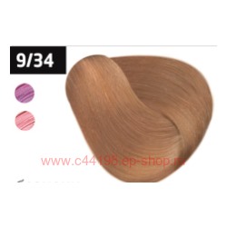 OLLIN SILK TOUCH  9/34 блондин золотисто-медный 60мл Безаммиачный стойкий краситель для волос