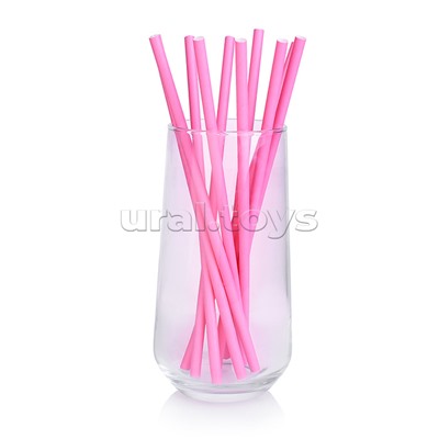 Набор посуды одноразовой "Очаровательный единорог" трубочки (10 шт.)