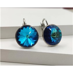 Серьги с кристаллами Swarovski