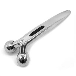 Nail Art Роликовый лифтинг-массажер для лица и тела / 3D Body Massager Andorse, серебристый 18465