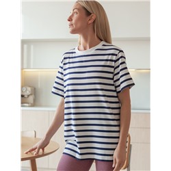 Футболка из премиального хлопка с эластаном