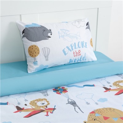 Постельное бельё 1.5-спальное «Этель. Авиатор», бязь