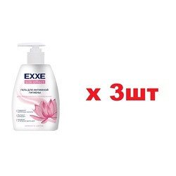 EXXE Гель для интимной гигиены 250мл Silk Effect 3шт