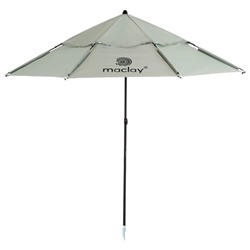 Зонт пляжный maclay, c УФ-защитой, d=240 см, h=220 см