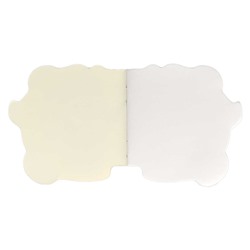 Блокнот фигурный 120х117 мм 30л без линовки "СЛАДКАЯ МОРДОЧКА" 63038 Феникс