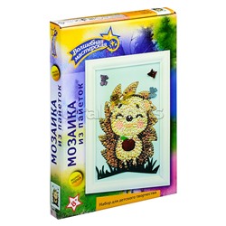 Мозаика из пайеток "Ежик"