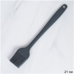 Кисточка силиконовая 21 см "Грей" / WRF-108 /уп 600/