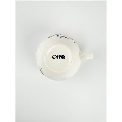 Кружка новогодняя керамическая «Сказка», 600 мл