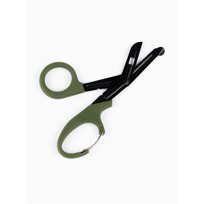 Ножницы тактические, 19×9.5 см, хаки