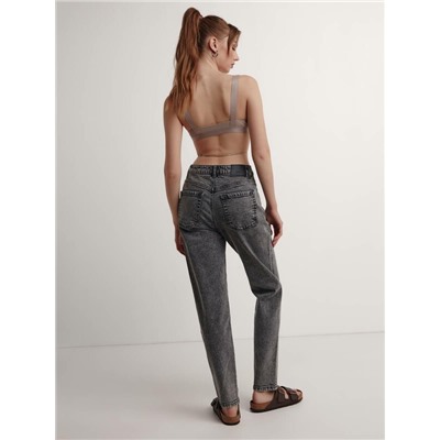 Mom CONTE CON-484 Джинсы mom из плотного денима с вытачками по карманам