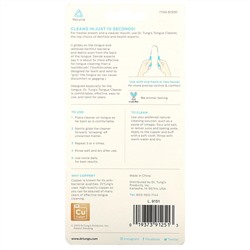 Dr. Tung's, Copper Tongue Cleaner, 1 Cleaner
