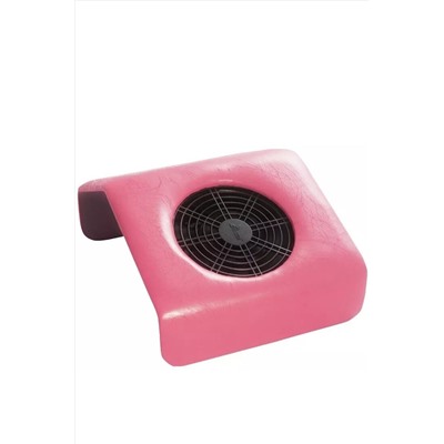 Planet Nails Мини подставка-пылесос для маникюра настольный, 24 Вт, розовый KRISTALLER, 1130642