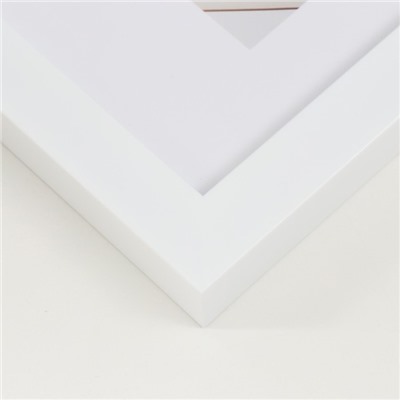 Фоторамка для фото 15×21 см «МИРАМ», пластик, белый