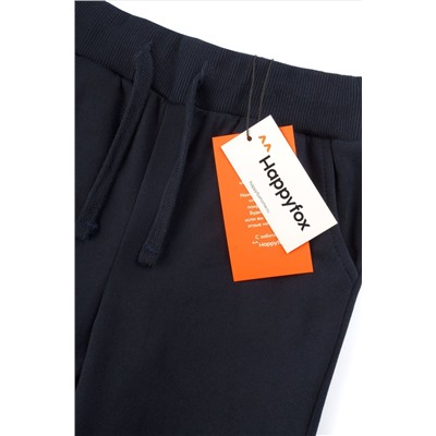 Детские брюки из футера с микроначесом Happyfox